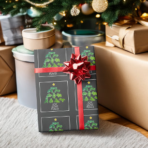 Yoga Gemberkoek Kerstmis Cadeaupapier