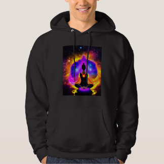 Yoga Girl Female Sun Salutation Meditation Chakra  Hoodie