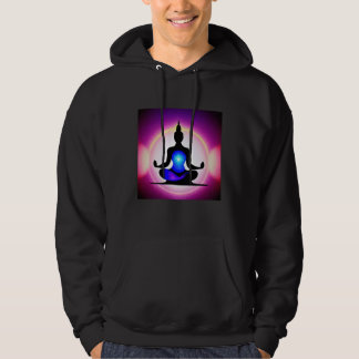 Yoga Girl Female Sun Salutation Meditation Chakra  Hoodie