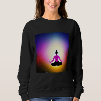 Yoga Girl Female Sun Salutation Meditation Chakra Trui
