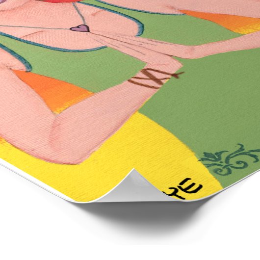 Yoga Girl - Fine Art Print (Hoek)