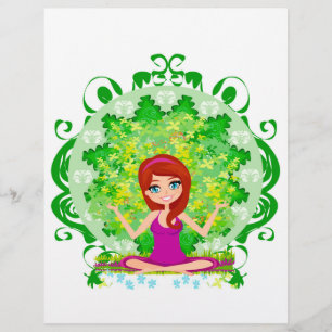 Yoga girl Flyer