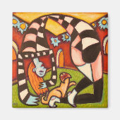 Yoga Girl Magneet (Voorkant)