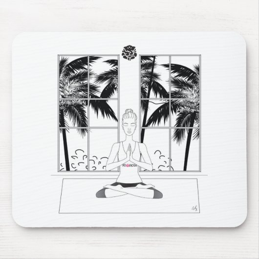 Yoga Girl Muismat (Voorkant)