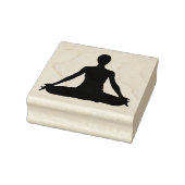 YOGA GIRL POSE RUBBER STAMPS RUBBERSTEMPEL (Stempel)