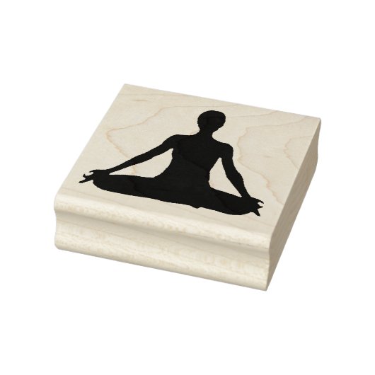 YOGA GIRL POSE RUBBER STAMPS RUBBERSTEMPEL (Stempel)