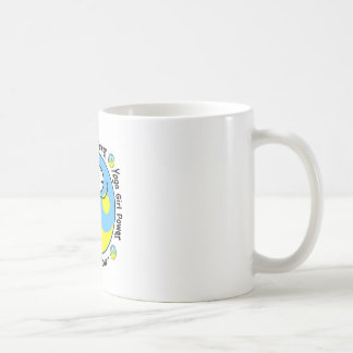 Yoga Girl Power Logo Koffiemok