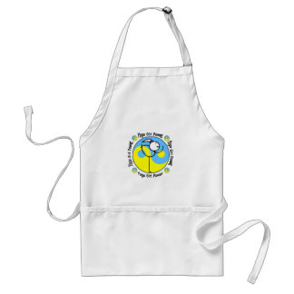 Yoga Girl Power Logo Standaard Schort