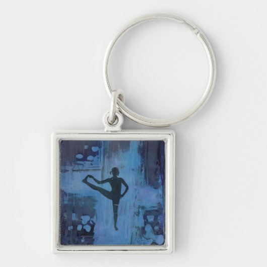 Yoga Girl Sleutelhanger (Voorkant)