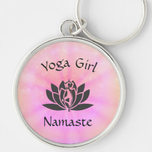 Yoga Girl Sleutelhanger