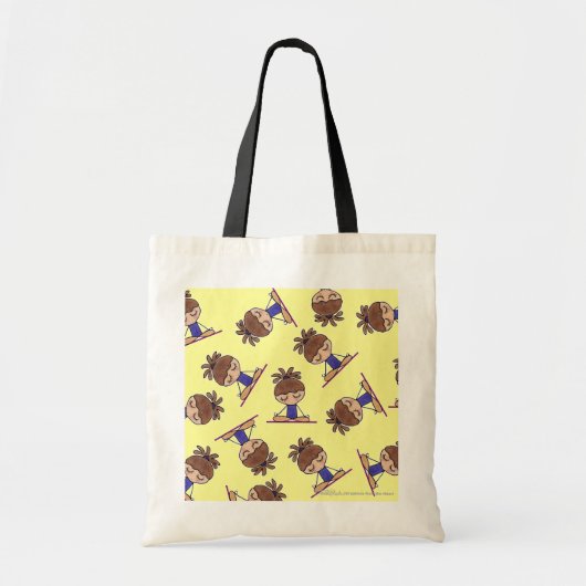 Yoga Girl Tote Bag (Voorkant)