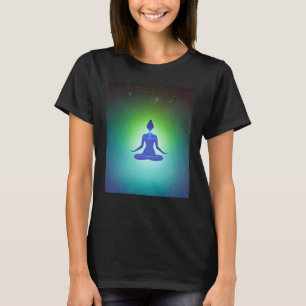 Yoga Girl Vrouw Sun Salutation Meditation Chakra T-shirt