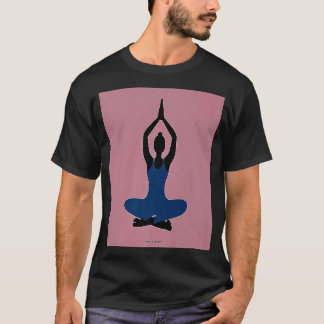 Yoga Girl Vrouw Sun Salutation Meditation Chakra T-shirt