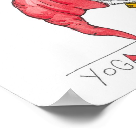 Yoga Gnome Poster - Star Pose (Hoek)