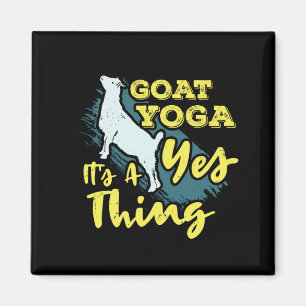 Yoga Goat Goatyoga Magneet