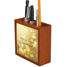 Yoga Gold bloemen, aangepaste naam