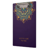 Yoga Gold Mandala Klembord (Links)