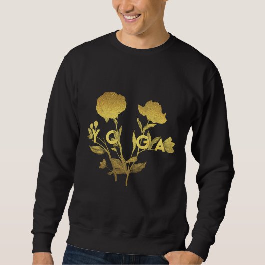 Yoga Golden Roos Trui (Voorkant)