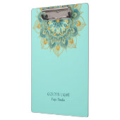 Yoga Gouden Mandala Klembord (Links)