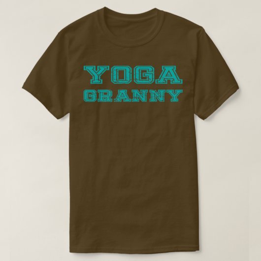 Yoga Granny T-shirt (Design voorkant)