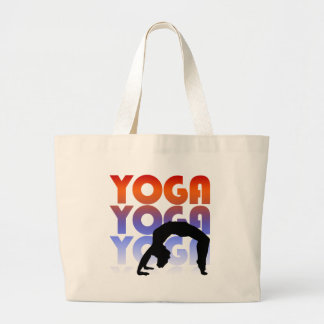 yoga grote tote bag