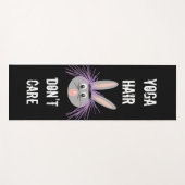 Yoga Hair geeft geen grappig Gezegde Yogamat (Voorkant (horizontaal))