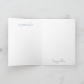 Yoga Happy Vibes Namaste OM Wenskaart Kaart (Binnen)