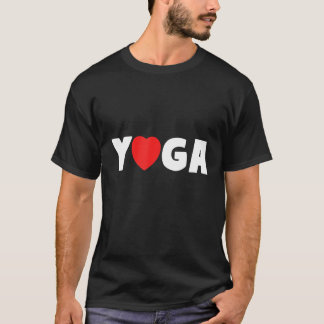 Yoga Hart Liefde Yogi Fitness T-shirt