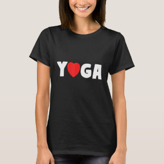 Yoga Hart Liefde Yogi Fitness T-shirt