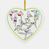 Yoga Heart Ornament (Voorkant)