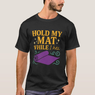 Yoga Heks Mystieke Yoga Spirituele Yoga Hekserige T-shirt