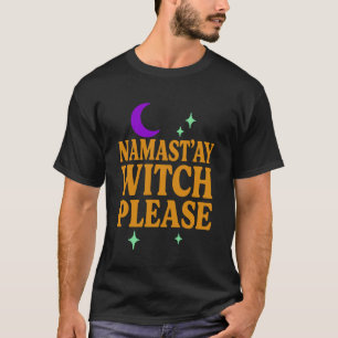 Yoga Heks Mystieke Yoga Spirituele Yoga Hekserij W T-shirt