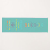 Yoga Ho OPONOPONO-tapijt Yogamat (Voorkant (horizontaal))