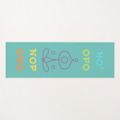 Yoga Ho OPONOPONO-tapijt Yogamat (Voorkant (horizontaal))