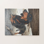 Yoga hond legpuzzel (Horizontaal)