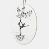 Yoga-houding Keramisch Ornament (Links)