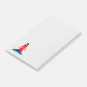 Yoga houding post-it® notes (Schuin)