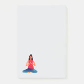 Yoga houding post-it® notes (Voorkant)