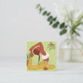 Yoga Hulpkaarten Contactkaartje (Staand voorkant)
