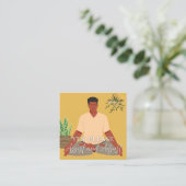 Yoga Hulpkaarten Contactkaartje (Staand voorkant)