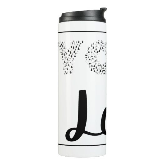 Yoga hydrokolf thermosbeker (Gedraaid links)