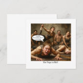 Yoga in de hel. kaart (Voorkant / Achterkant)