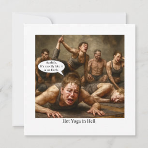 Yoga in de hel. kaart