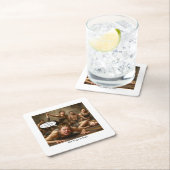 Yoga in de hel. kartonnen onderzetters (Insitu)