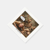 Yoga in de hel. servet (Hoek)