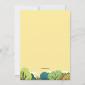 Yoga in het Park Kaart (Achterkant)