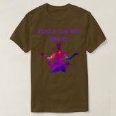 Yoga in mijn gedachten 10 t-shirt (Design voorkant)