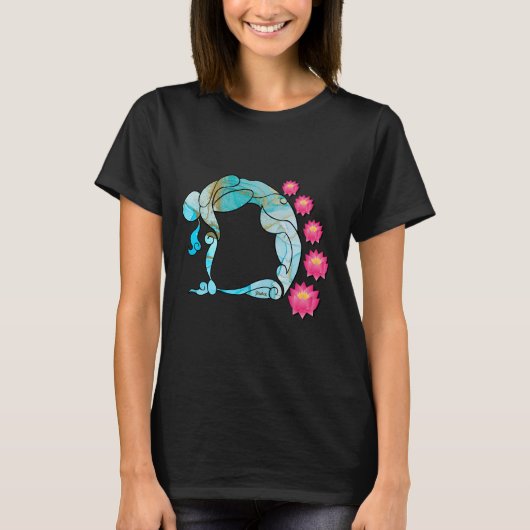 Yoga in Pose ~ Ustrasana T-shirt (Voorkant)