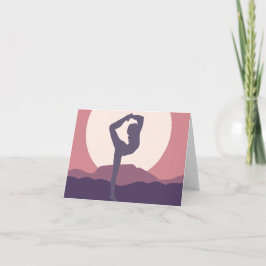Yoga in Purple Kaart