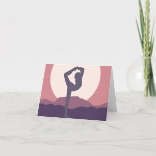 Yoga in Purple Kaart